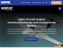 Tablet Screenshot of norvic.com
